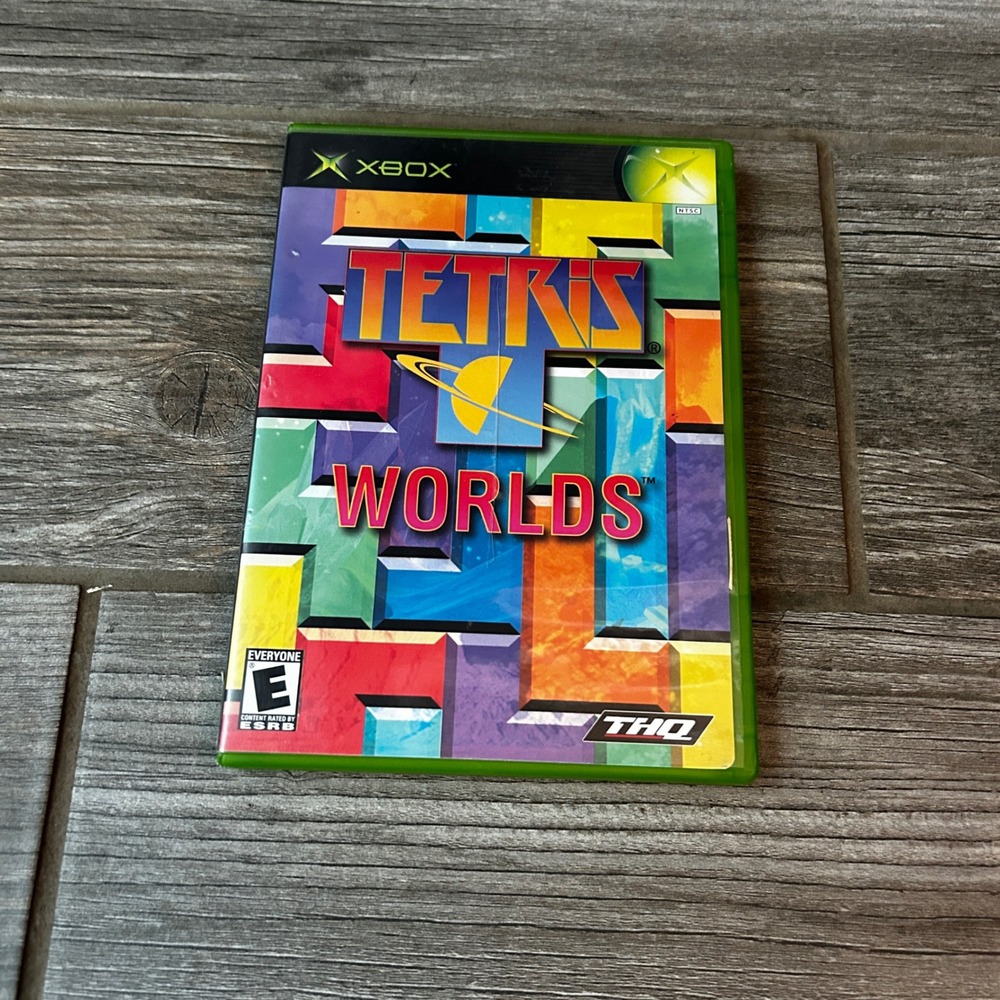 Tetris Worlds Original Xbox‎ Video Game Disc